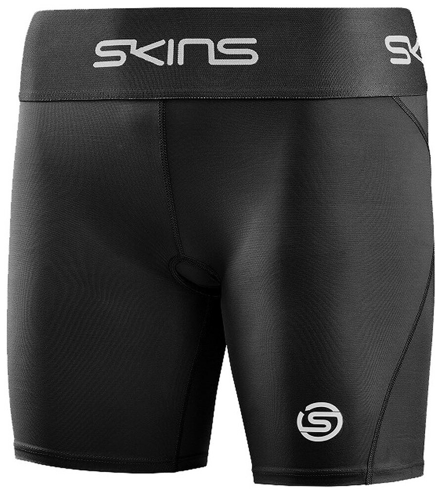 SKINS(スキンズ) SERIES-1 レディース ハーフタイツ（ブラック・サイズ：36(XS)） GRI-1827114001936XS SKINSエントリーモデル 6,735円
