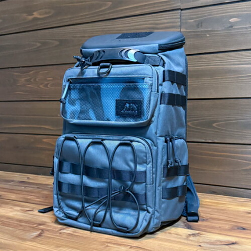リーニア システムバックパック 五分五分タン 25L (薄墨色) MSB-29-GRAY ライズファクトリー LINHA SYSTEM BACKPACK THE TITAN フィッシング-スポーツ・アウトドア