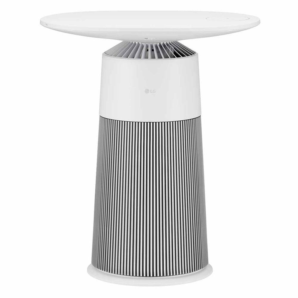 LGエレクトロニクス 空気清浄機（12.5畳まで　ピュアホワイト） AS207PWU0 PuriCare AeroFurniture ラウンド型ピュアホワイト [AS207PWU0]