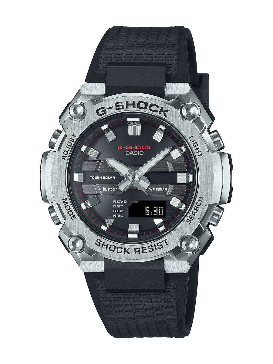 カシオ 【国内正規品】G-SHOCK（ジーショック）　G-STEEL ソーラー　メンズタイプ GST-B600-1AJF [GSTB6001AJF]【返品種別A】｜Joshin web 家電とPCの大型専門店