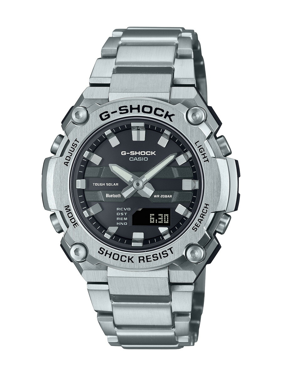 カシオ 【国内定まり品】G-SHOCK（ジーショック） G-STEEL ソーラー メンズ印字機 GST-B600D-1AJF [GSTB600D1AJF]【返品カテゴリー化A】