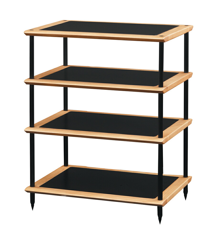 印象のデザイン Sn 3060la 朝日木材加工 Adk Suoni オーディオラック4段 ライトカラー 31 3 Www Aphtagone Co Il