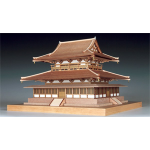 楽天市場】ウッディジョー 1/75 木製模型 鹿苑寺 金閣 ゴールド仕様