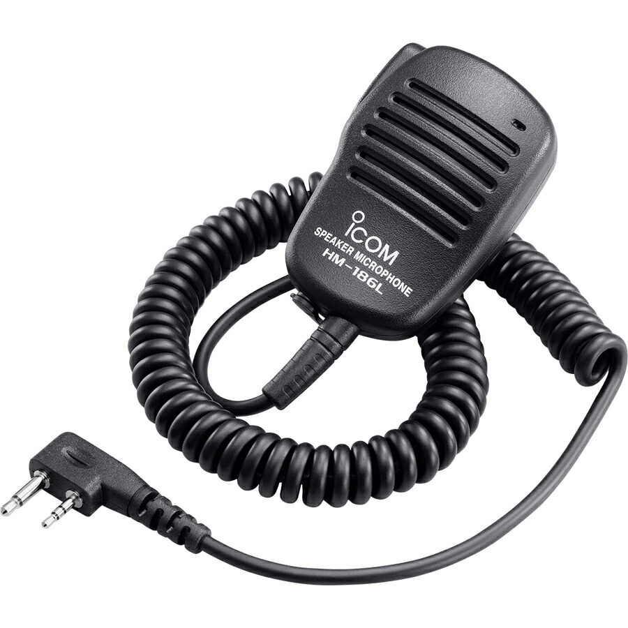 楽天市場】アイコム トランシーバー用 小型スピーカーマイクロホン HM