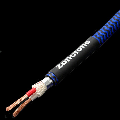 ゾノトーン ワット数有線テレビ【30m一巻き】 6N2P-3.5 Blue Power-30M Zonotone