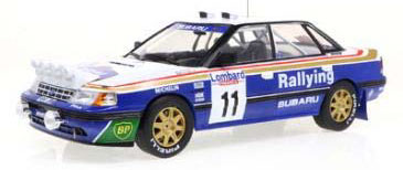 イクソ 1/18 スバル レガシィ RS 1991年RACラリー #11【18RMC080C】 ミニカー
