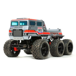 タミヤ 1/18 電動RC組立キット ダイナヘッド6×6（G6-01TRシャーシ）【58660】 ラジコン