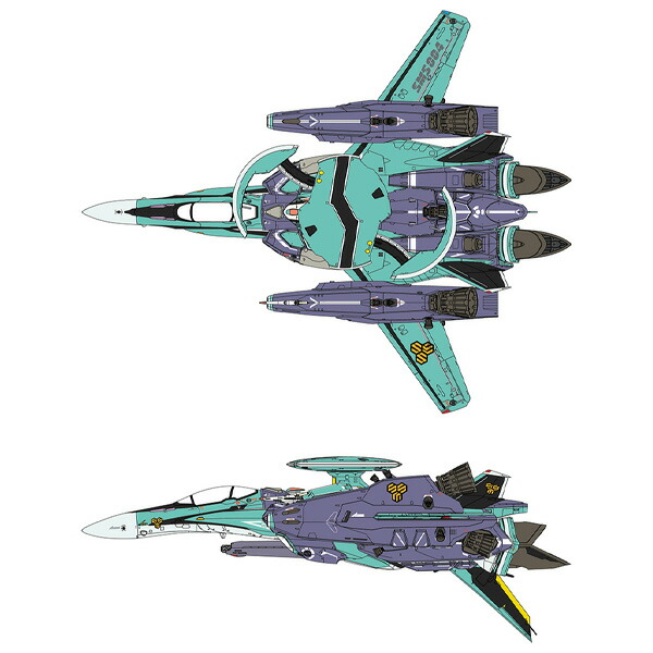 ハセガワ 【再生産】1/72 RVF-25 スーパーメサイア（マクロスF）【65834】 プラモデル画像