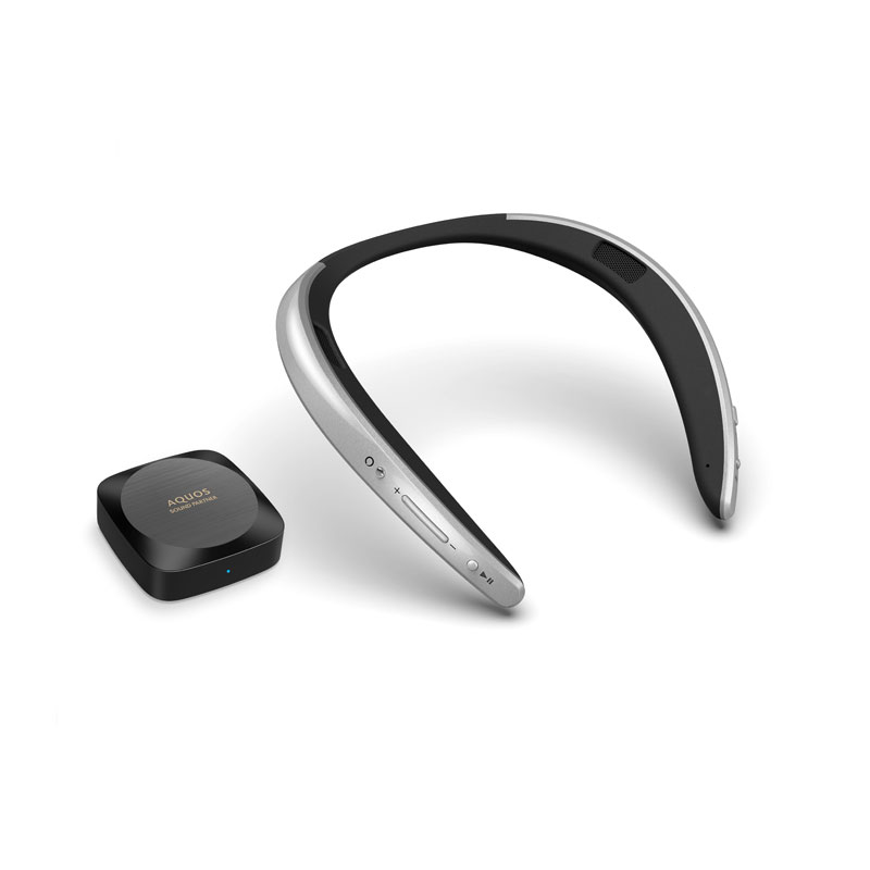 小ざかしい Bluetooth透過率機同梱 テレビ受像機用無線電話金棒引き音吐御手伝い役立つこと積み上げる AN-SC1-S AQUOS響き共同作業者