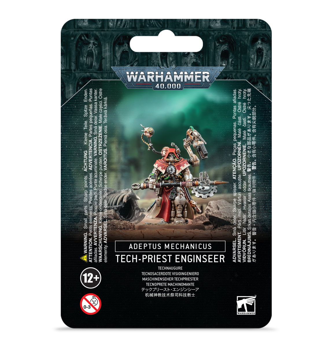 ゲームズワークショップ ADEPTUS MECHANICUS TECH-PRIEST ENGINSEER アデプトゥス・メカニカス：テックプリースト・エンジンシーア ウォーハンマー
