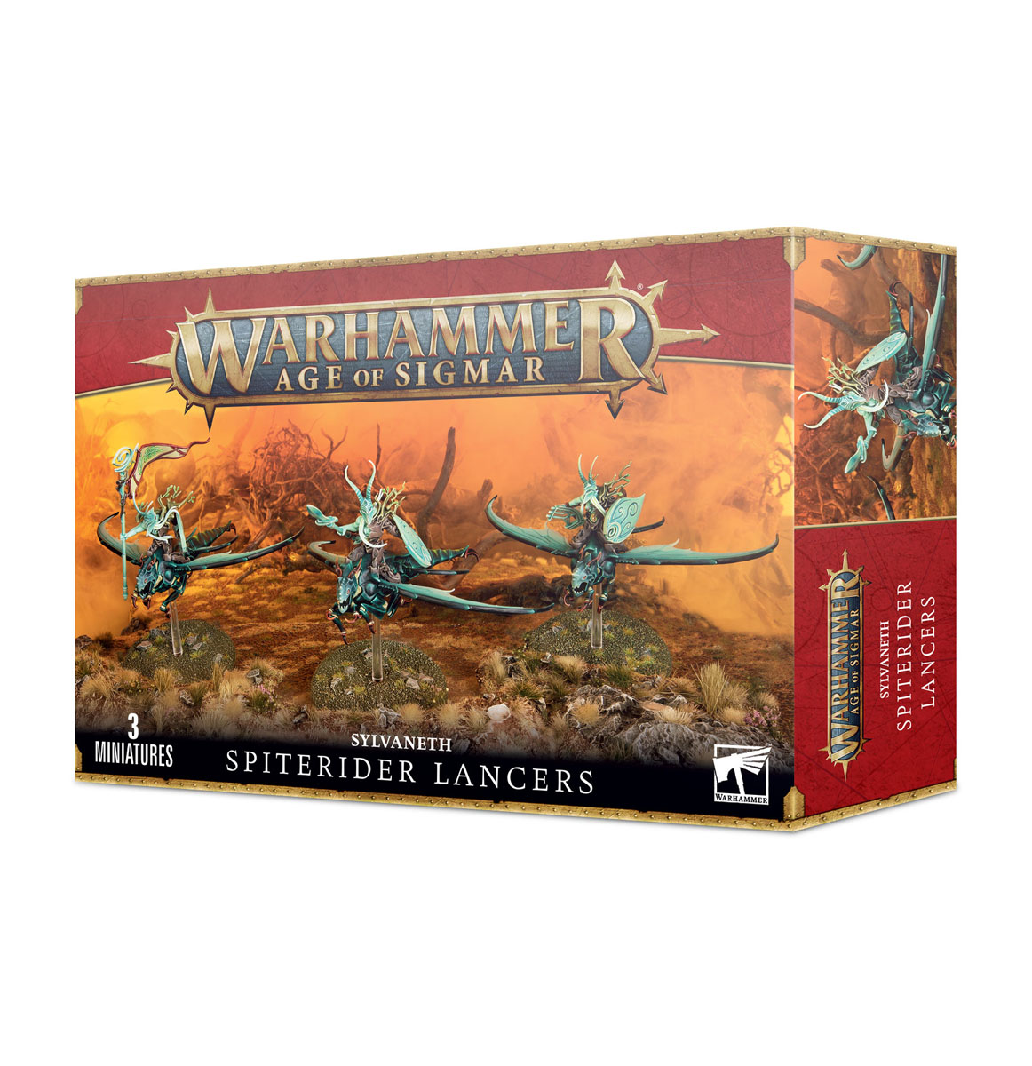 ゲームズワークショップ SYLVANETH: SPITERIDER LANCERS シルヴァネス：スパイトライダー・ランサー ウォーハンマー