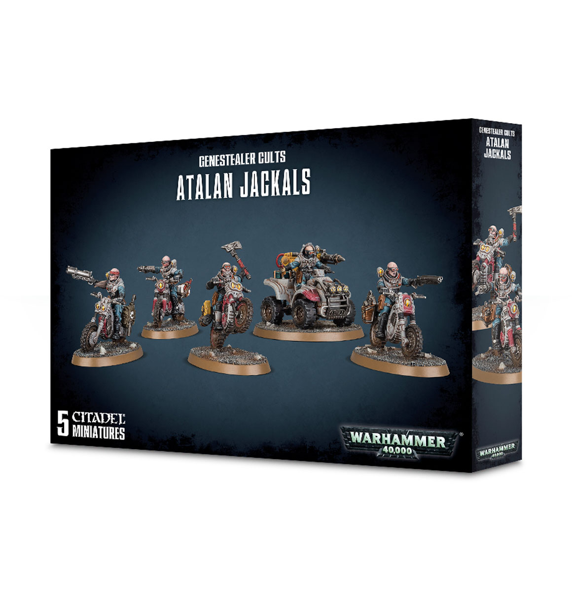 ゲームズワークショップ GENESTEALER CULTS ATALAN JACKALS ジーンスティーラー・カルト：アタラン・ジャッカル ウォーハンマー