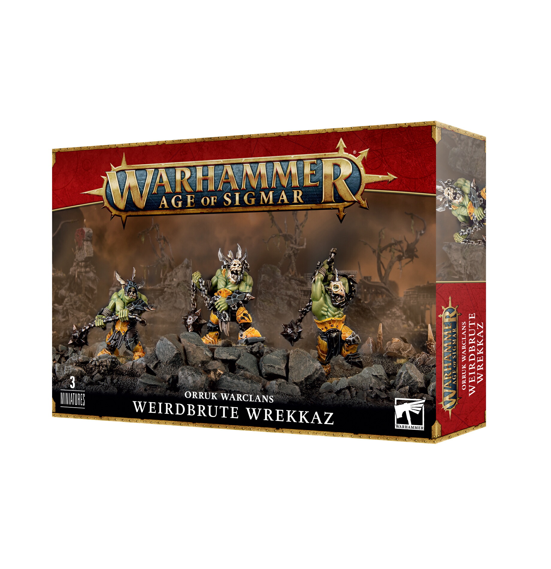 ゲームズワークショップ ORRUK WARCLANS: WEIRDBRUTE WREKKAZ オールク・ウォークラン：ウィアードブルート・レッカ ウォーハンマー