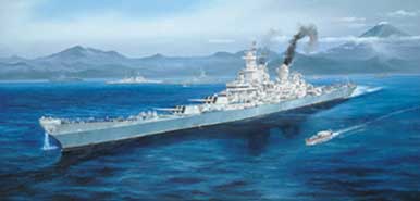 ホビーボス 1/350 艦船シリーズ アメリカ海軍 戦艦ミズーリ BB-63【86516】 プラモデル