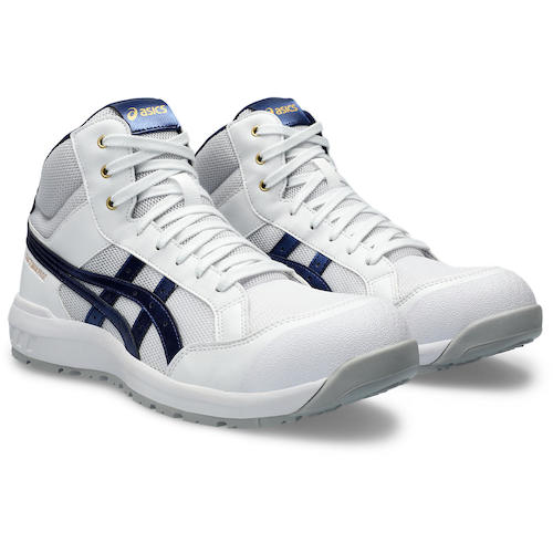 アシックス ウィンジョブ CP218 ホワイト&times;ピーコート 26.0cm JSAA規格 A種 1273A091.101-26.0 ASICS WINJOB｜Joshin web 家電とPCの大型専門店