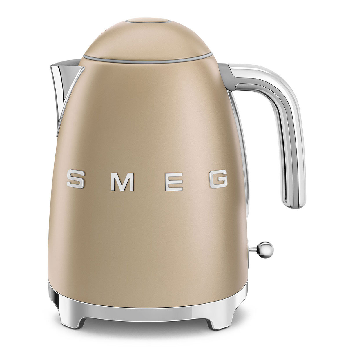 smeg 電気ケトル　1.7L　シャンパンマット KLF03CHMJP SMEG [KLF03CHMJP]