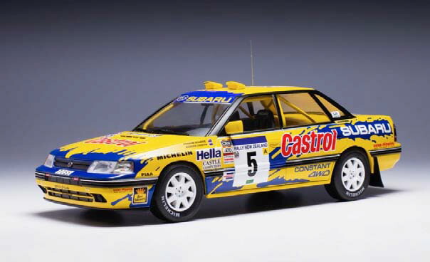 イクソ 1/18 スバル レガシー RS 1992年ニュージーランドラリー #5【18RMC175】 ミニカー おもちゃ-車
