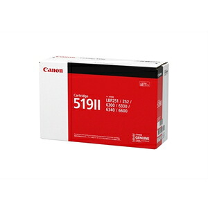 キヤノン ［純然たる］ トナーカートリッジ 519II (大静電容量) Canon CRG-519-2