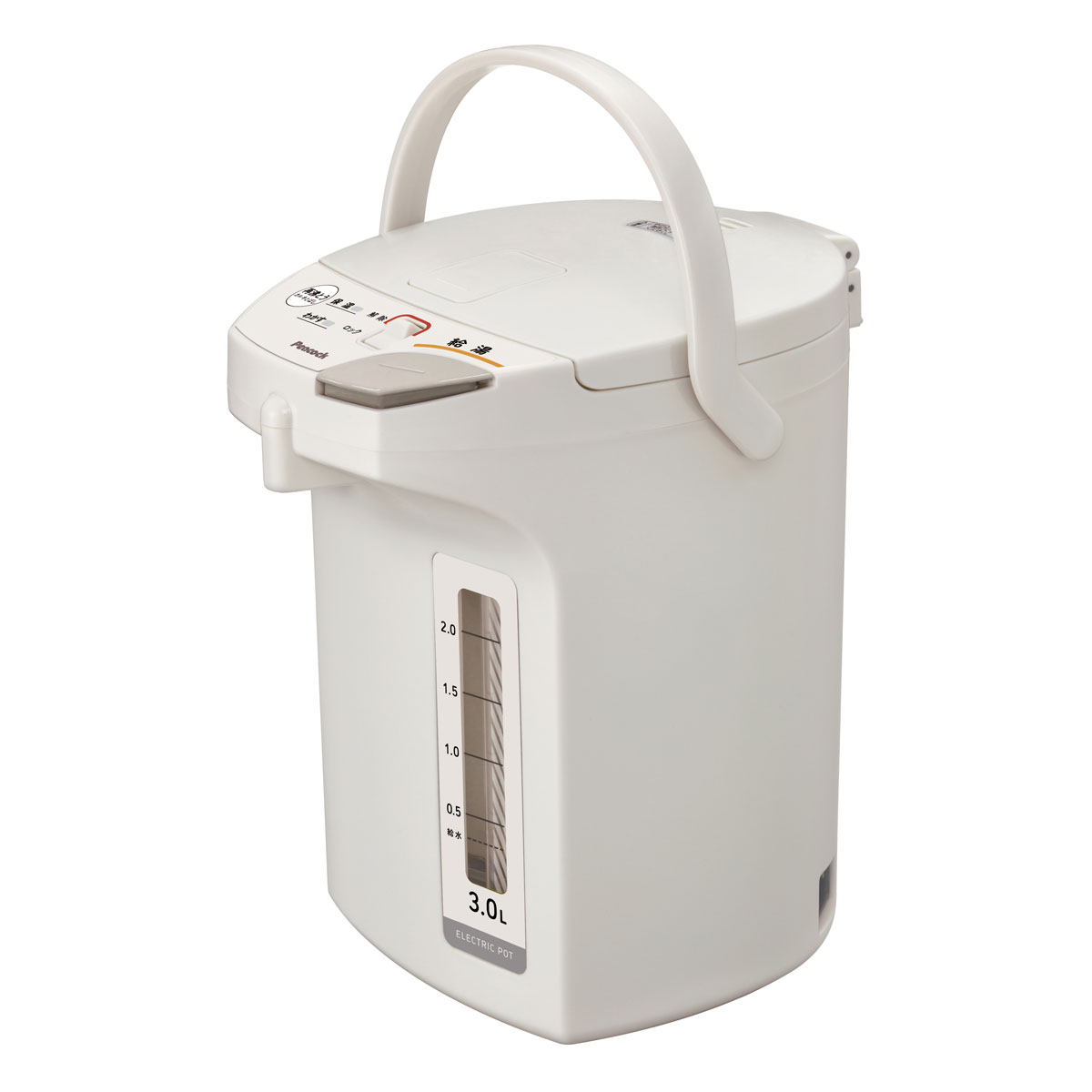 ピーコック 省エネ明かり給湯ポット 3.0L ともし火薄墨色 WMS-30HL Peacock [WMS30HL]