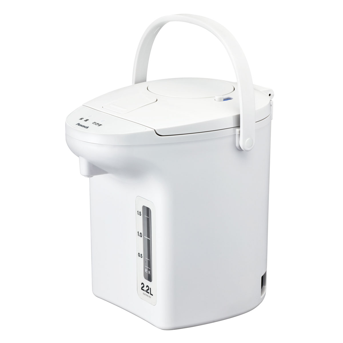 ピーコック 電気保温エアーポット(非沸とうタイプ)　2.2L　ホワイト WVP-22-W Peacock [WVP22W]