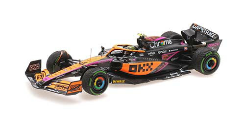 ミニチャンプス 1/43 マクラーレン F1 野球クラブ MCL36 地びた･ノ木鼠 シンガポールGP 2022【537226004】 ミニカー