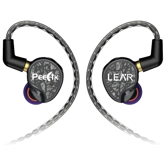 LEAR ハイレゾ対応ダイナミック密閉型カナルイヤホン LE420679 LEAR LUF-PEEAK