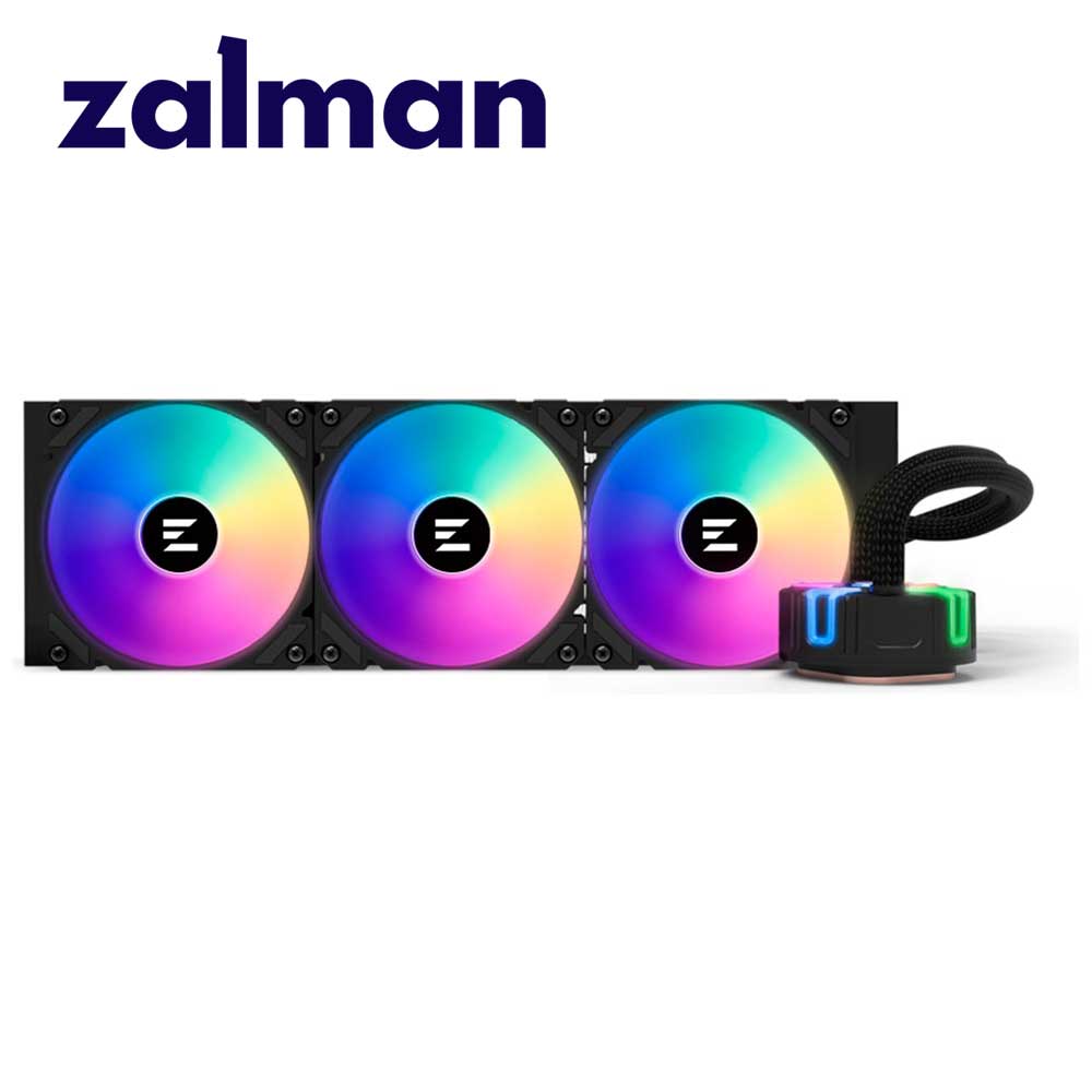 ZALMAN｜ザルマン 水冷一体型中央処理装置冷房装置 Reserator5 Z36 ARGB Black（黒いこと）  Z36 ARGB BLACK