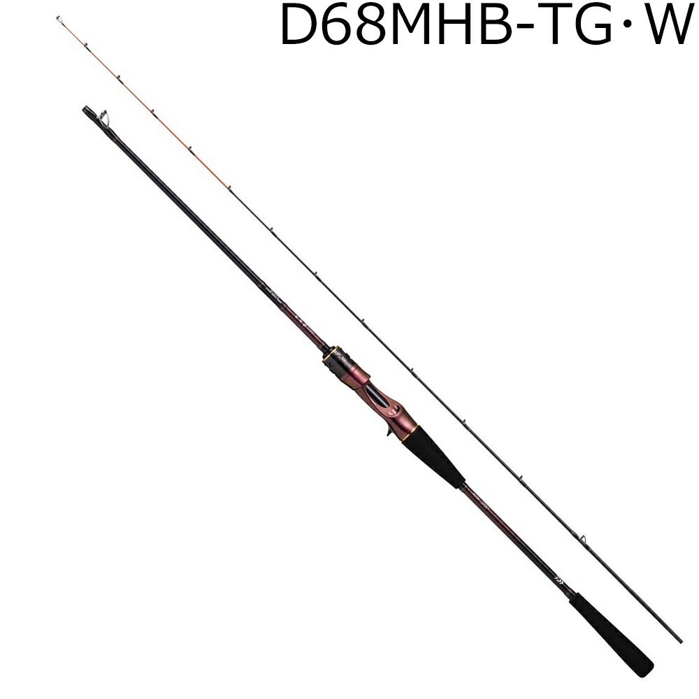 ダイワ 23 紅牙MX TYPE-D D68MHB TG･W 6.8ft 2ピース ベイト コウガMX D68MHB TG･W DAIWA タイラバロッド タイラバ 電動＆ドテラ＆ディープ スリルゲームモデル