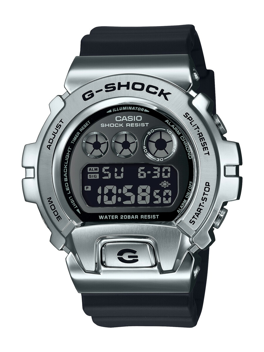 カシオ 【国内正規品】G-SHOCK（ジーショック） クオーツ　メンズタイプ GM-6900U-1JF [GM6900U1JF]【返品種別A】
