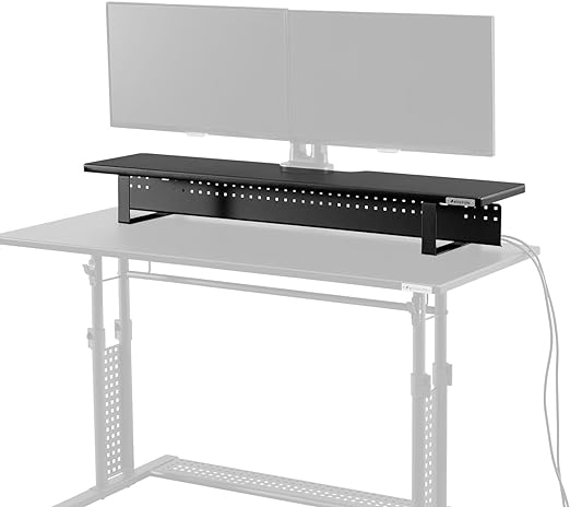 バウヒュッテ ワイドモニタースタンド（黒いこと） Bauhutte BHS-1100MS-BK