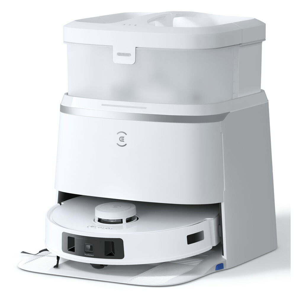 エコバックス ロボット掃除機 (ホワイト×シルバー) DDX14-12EE ECOVACS DEEBOT T30 PRO OMNI [DDX1412EE]