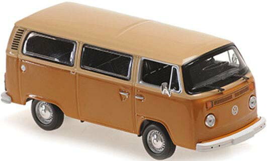マキシチャンプス 1/43 フォルクスワーゲン T2 バス 1972 ベージュ/ブラウン【940053001】 ミニカー 5,714円