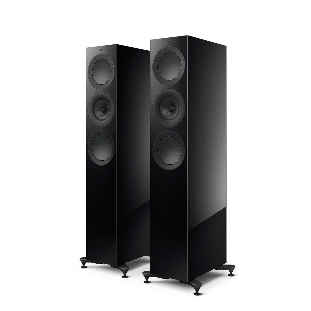 KEF トール男の子型金棒引き（グロス・黒いこと）【有りの実】 R7-META-BLACK KEF