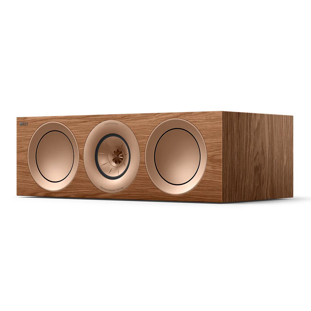 KEF センター・スピーカー（ウォールナット）【1本】 R6-META-WALNUT KEF