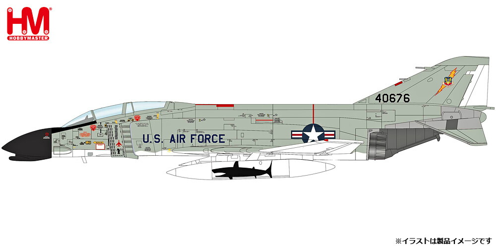 ホビーマスター 1/72 F-4C ファントム2 ”アメリカ空軍 第45戦術戦闘飛行隊 1965”【HA19062】 塗装済完成品|Joshin web 家電とPCの大型専門店