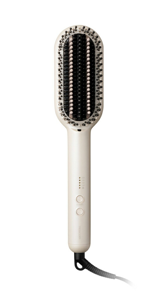 テスコム ヘアアイロン（ホワイト） TB560A-W TESCOM マイナスイオン ストレートブラシアイロン [TB560AW]