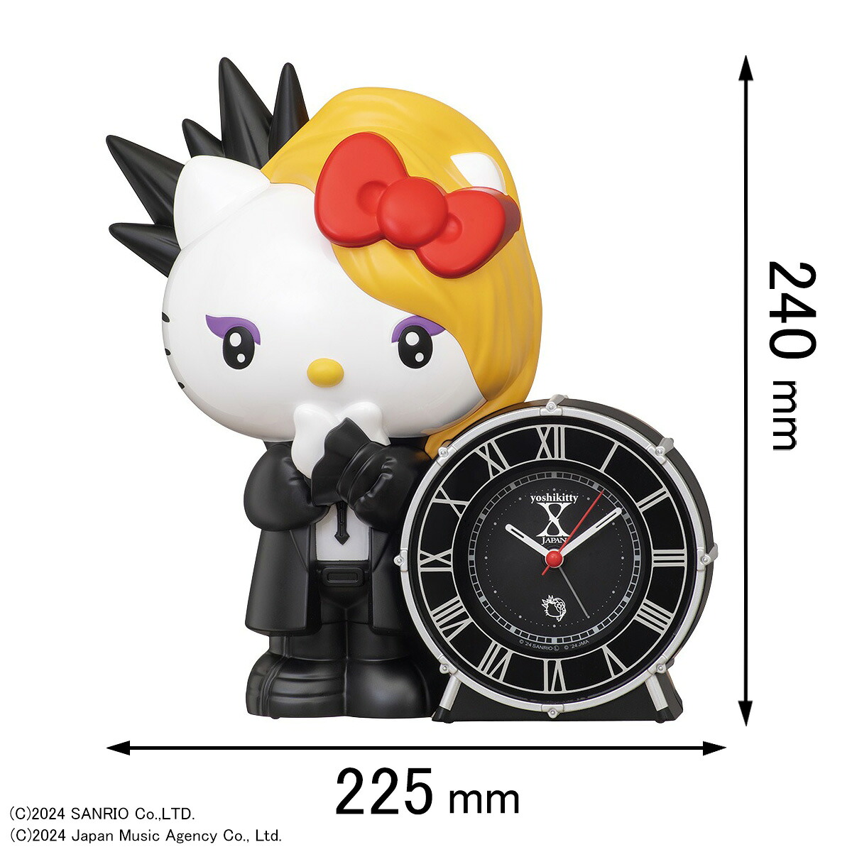 セイコー 目覚まし時計 yoshikitty　おしゃべり目覚まし時計 JF-385-A [JF385A]【返品種別A】