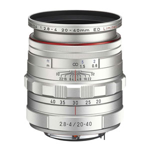 ペンタックス 固定ディスク PENTAX-DA 20-40mmF2.8-4ED Limited DC WR（しろがね色） HDDA20-40MMF2.8-4-SL ※Kマウント用水晶体（APS-C大いさ用） カメラ用交換レンズ-カメラ・ビデオカメラ・光学機器-TV・オーディオ・カメラ