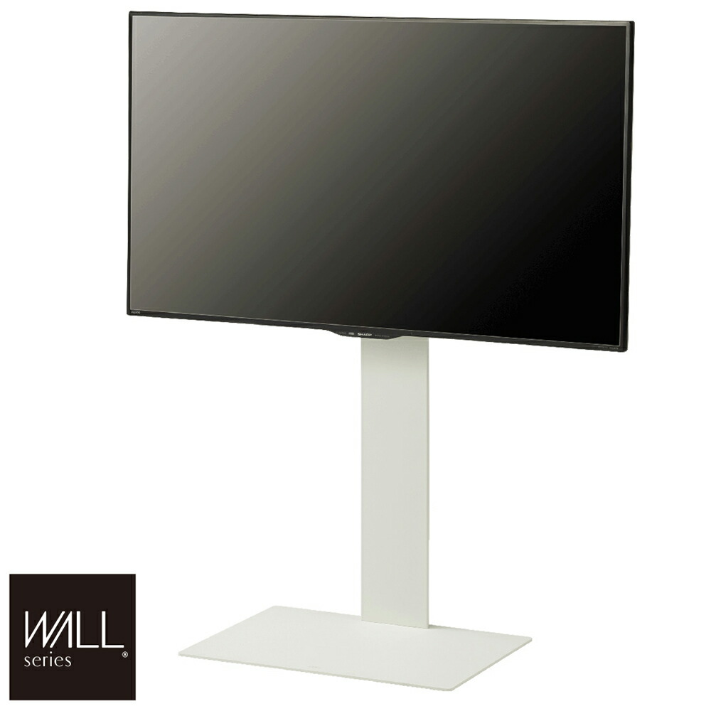 ナカムラ テレビ台用スタンド［32～65型対応 /壁寄せタイプ /サテンホワイト］ WLTVX5111 EQUALS WALL