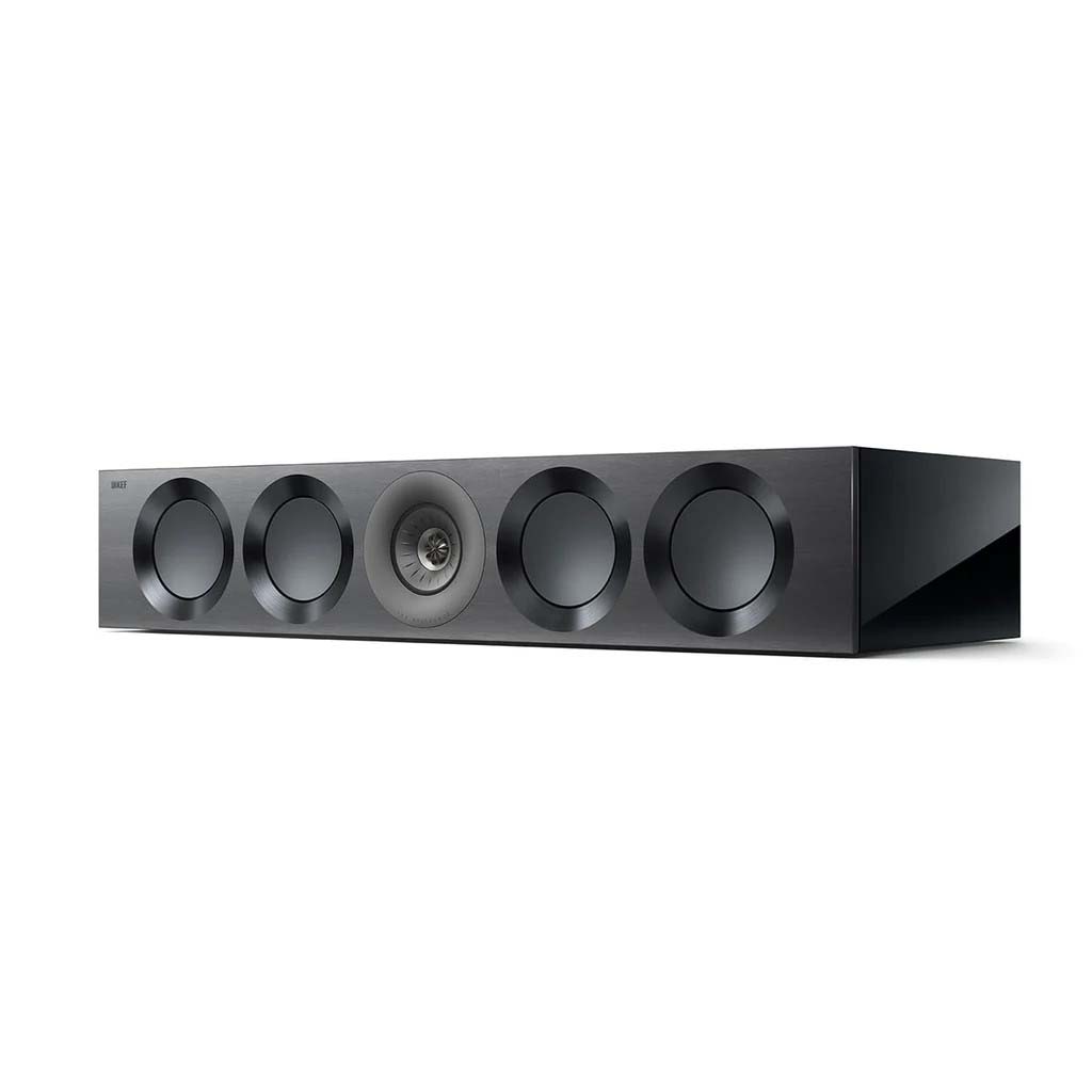 KEF KEF フラッグシップ・センタースピーカー（ハイグロス・ブラック・グレイ）1本 REFERENCE-4META-BG KEF