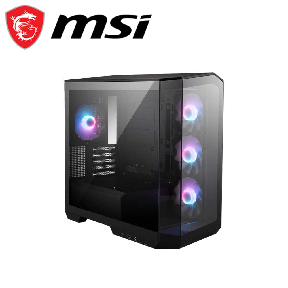 MSI｜エムエスアイ MSI MAG PANO M100R PZ パソコン容れもの（黒いこと）  MAG PANO M100R PZ