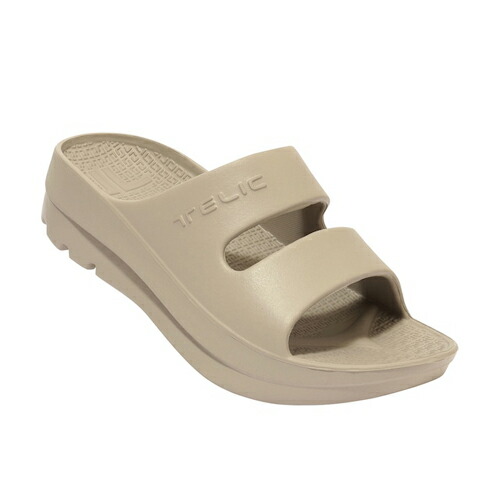 TELIC リカバリーサンダル（Cork brown・サイズ：ML(25.5-26cm)） W-STRAP-CB-ML