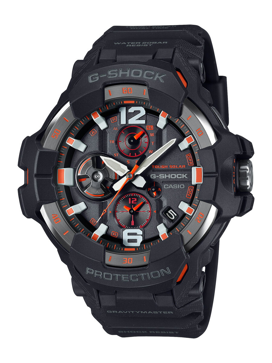 カシオ 【国内正規品】G-SHOCK（ジーショック）　MASTER OF G GRAVITYMASTER ソーラー　メンズタイプ GR-B300-1A4JF [GRB3001A4JF]【返品種別A】