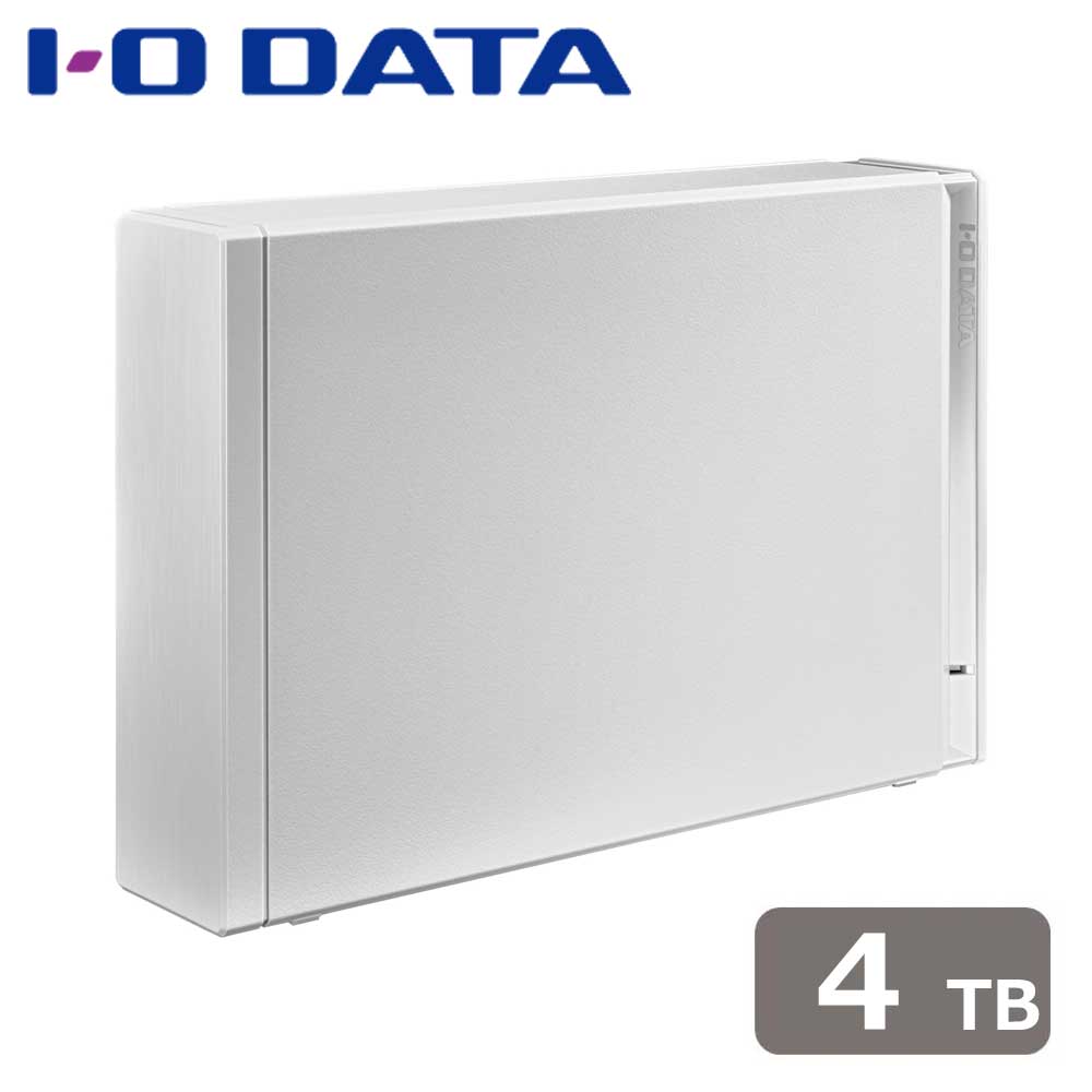 アイ・オー・データ機器｜I-O DATA USB 5Gbps（USB 3.2 Gen1）相応う テレビ受像機録画＆マイコン両相応う 外後ばらい固定ディスク 4結核症 (白いこと) HDD-UT4WB HDD-UTB続きもの