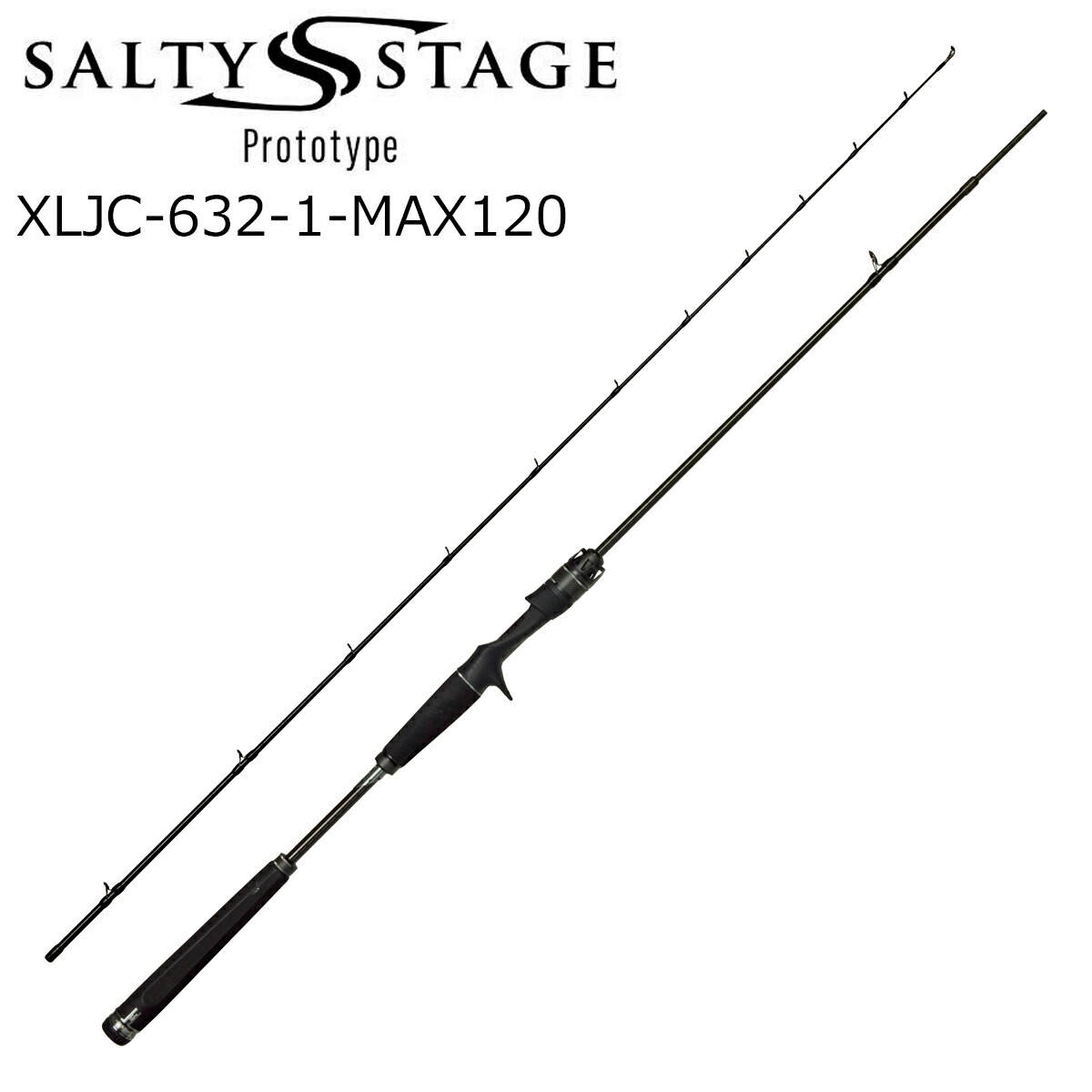 アブガルシア ソルティーステージ プロトタイプ ライトジギング XLJC-632-1-MAX120 6.3ft 2ピース ベイト XLJC-632-1-MAX120 AbuGarcia SaltyStage KR-X Prototype Light Jigging ジギングロッド