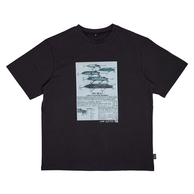 アブガルシア バグオフ Hi-Lo グラフィックT XLサイズ(ブラック) バグオフ Hi-Lo グラフィックT XL(ブラック) AbuGarcia