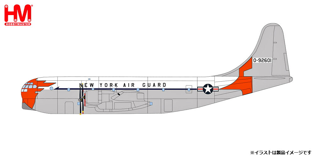 ホビーマスター 1/200 C-97ストラトフレイター “ニューヨーク州空軍”【HL4013】 塗装済完成品|Joshin web 家電とPCの大型専門店