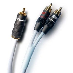スープラ サブウーファー用伝達ルート有線テレビ スープラ（4.0m） Y-LINK4.0 SUPRA TV・オーディオ・カメラ-スピーカーケーブル