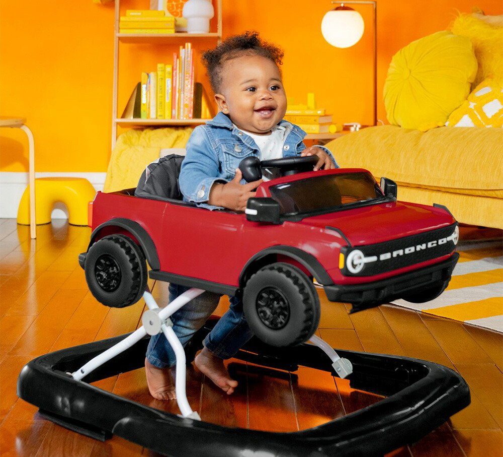 ブライトスターツ Kids2 Ford Bronco 4in1 ベビーウォーカー (レッド) FBウオ-カ-RD [FBウオカRD]｜Joshin web 家電とPCの大型専門店