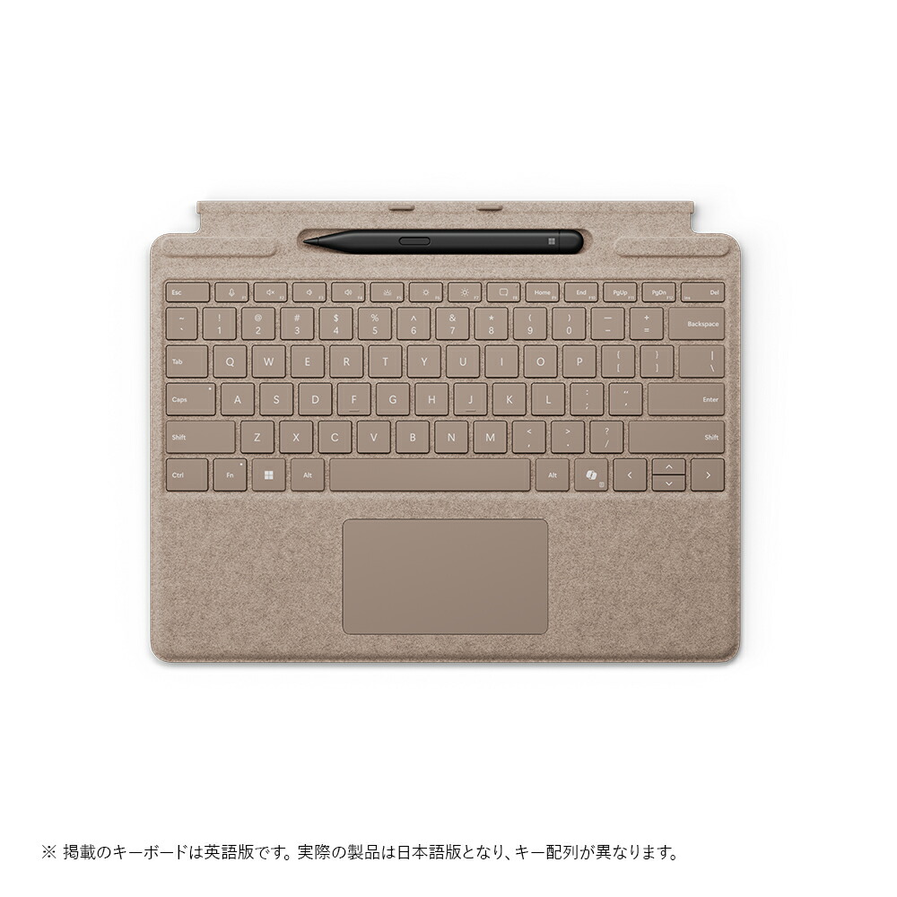 マイクロソフト Surface Pro 13 in 鍵盤（書きもの納める付き添い人/か細い 書きもの付き添い人）       デューン  8X6-00163